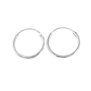 Vintage Sterling Silver 925 1.5cm Hoop Earrings